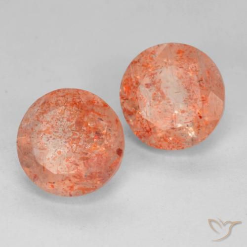 Shop natural 4.11ct Orange pamplemousse Pierre de soleil gems, Tour, from Inde at GemSelect. In stock, global shipping!