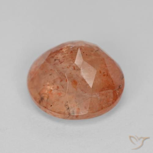 Pierre de soleil Orange moyen naturelle Tour, 4.41 ct, Translucide