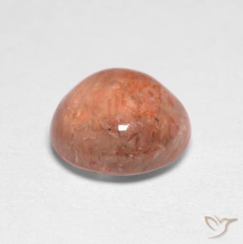 Pierre de soleil Orange clair naturelle Tour, 1.21 ct, Translucide