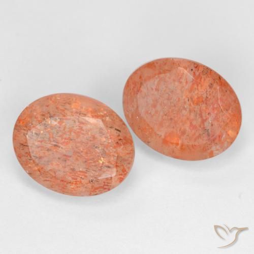 Shop natural 5.24ct Orange moyen Pierre de soleil gems, ovale, from Inde at GemSelect. In stock, global shipping!