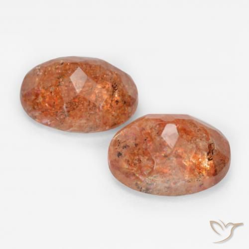 Shop natural 4.99ct Orange pamplemousse Pierre de soleil gems, ovale, from Inde at GemSelect. In stock, global shipping!