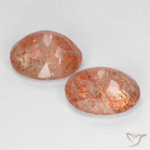 Shop natural 4.96ct Orange pamplemousse Pierre de soleil gems, ovale, from Inde at GemSelect. In stock, global shipping!