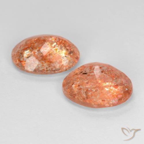 Shop natural 4.30ct Orange pamplemousse Pierre de soleil gems, ovale, from Inde at GemSelect. In stock, global shipping!