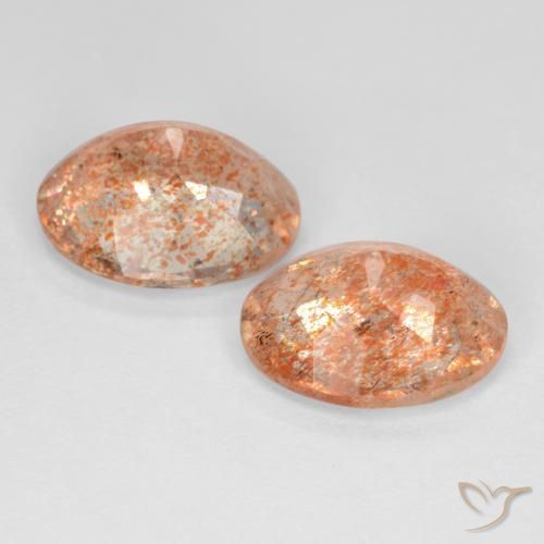 Shop natural 4.22ct Orange clair Pierre de soleil gems, ovale, from Inde at GemSelect. In stock, global shipping!
