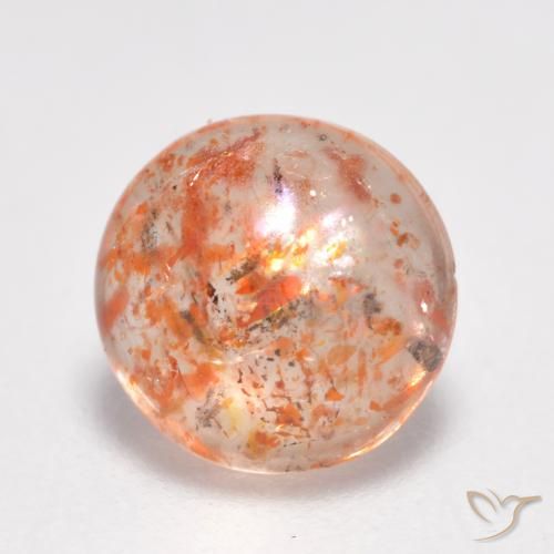 Pierre de soleil Orange moyen naturelle Tour, 1.04 ct, Translucide