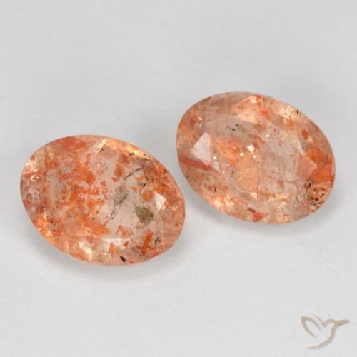 Shop natural 2.55ct Orange gingembre Pierre de soleil gems, ovale, from Inde at GemSelect. In stock, global shipping!