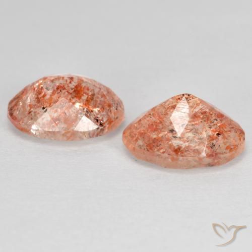 Shop natural 2.51ct Pêche Orange Pierre de soleil gems, ovale, from Inde at GemSelect. In stock, global shipping!