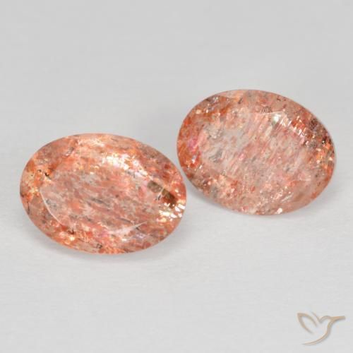 Shop natural 2.30ct Orange moyen Pierre de soleil gems, ovale, from Inde at GemSelect. In stock, global shipping!