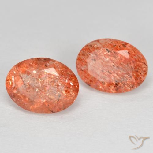 Shop natural 2.52ct Orange pamplemousse Pierre de soleil gems, ovale, from Inde at GemSelect. In stock, global shipping!