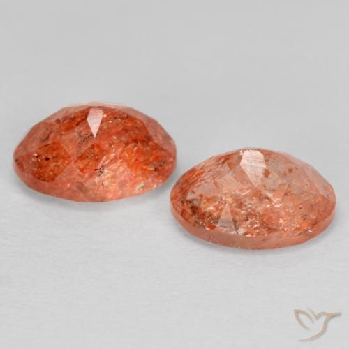Shop natural 2.52ct Orange pamplemousse Pierre de soleil gems, ovale, from Inde at GemSelect. In stock, global shipping!