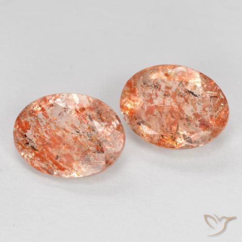 Shop natural 2.00ct Orange rougeâtre Pierre de soleil gems, ovale, from Inde at GemSelect. In stock, global shipping!