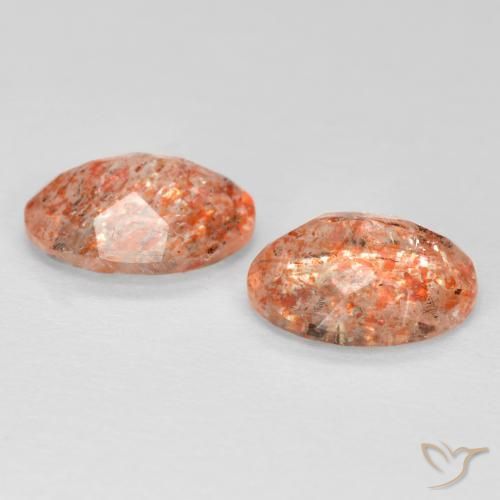 Shop natural 2.00ct Orange rougeâtre Pierre de soleil gems, ovale, from Inde at GemSelect. In stock, global shipping!