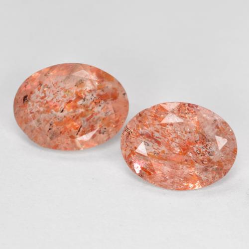 Achetez naturel 1.86ct Orange gingembre Pierre de Soleil  gems, Coupe ovale, En provenance Inde chez GemSelect. En stock, livraison internationale!