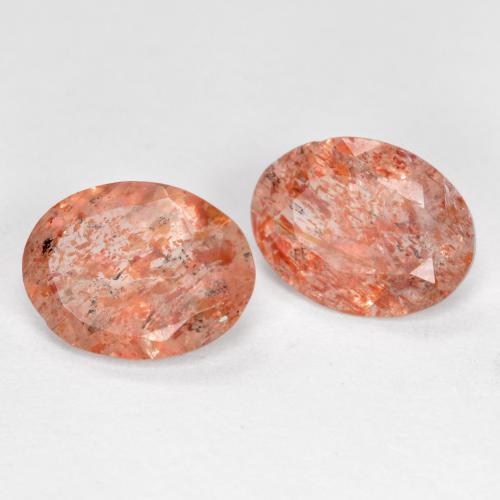 Achetez naturel 1.86ct Orange gingembre Pierre de Soleil  gems, Coupe ovale, En provenance Inde chez GemSelect. En stock, livraison internationale!