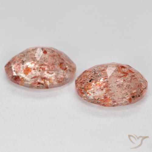 Shop natural 2.50ct Pêche Orange Pierre de soleil gems, ovale, from Inde at GemSelect. In stock, global shipping!