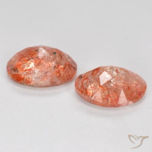 Shop natural 2.28ct Orange rougeâtre Pierre de soleil gems, ovale, from Inde at GemSelect. In stock, global shipping!