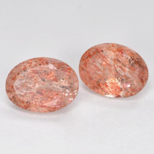 Achetez naturel 2.28ct Orange rougeâtre Pierre de Soleil  gems, Coupe ovale, En provenance Inde chez GemSelect. En stock, livraison internationale!