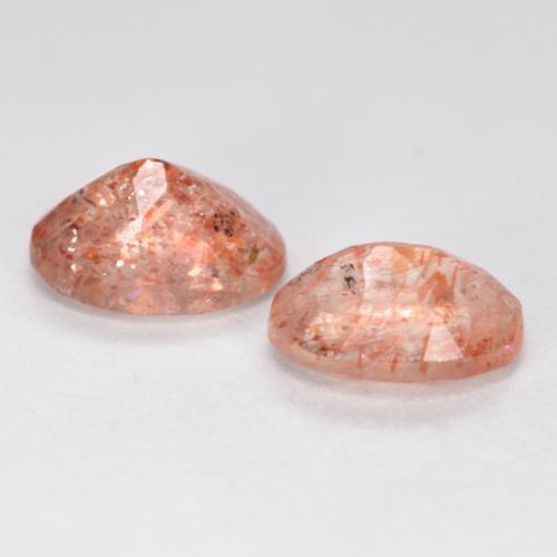 Achetez naturel 2.28ct Orange rougeâtre Pierre de Soleil  gems, Coupe ovale, En provenance Inde chez GemSelect. En stock, livraison internationale!