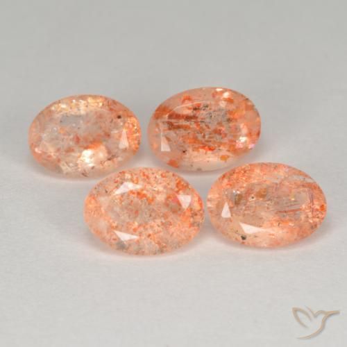 Shop natural 3.38ct Orange gingembre Pierre de soleil gems, ovale, from Inde at GemSelect. In stock, global shipping!