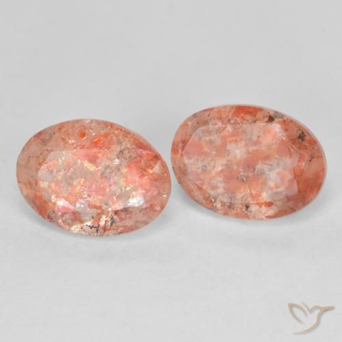 Shop natural 2.41ct Pêche Orange Pierre de soleil gems, ovale, from Inde at GemSelect. In stock, global shipping!