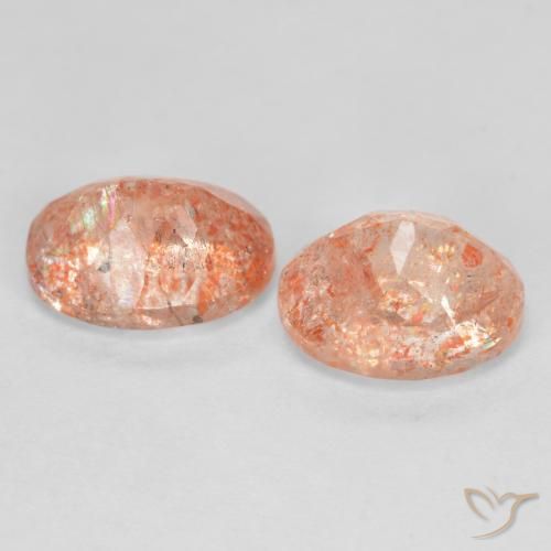 Shop natural 2.66ct Orange rougeâtre Pierre de soleil gems, ovale, from Inde at GemSelect. In stock, global shipping!
