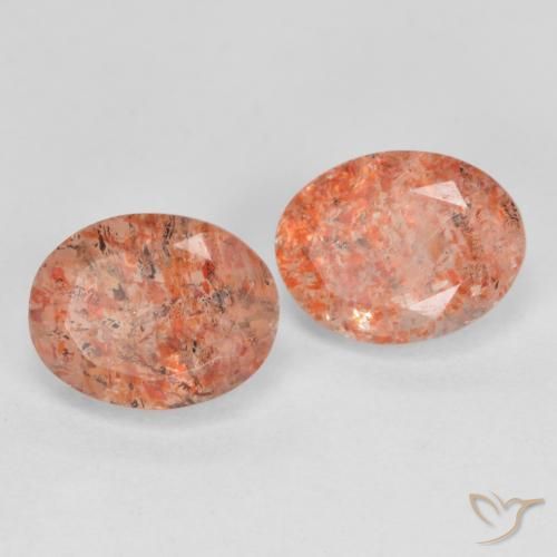 Shop natural 2.32ct Orange moyen Pierre de soleil gems, ovale, from Inde at GemSelect. In stock, global shipping!