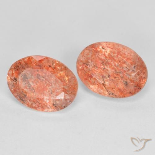 Shop natural 2.25ct Orange moyen Pierre de soleil gems, ovale, from Inde at GemSelect. In stock, global shipping!