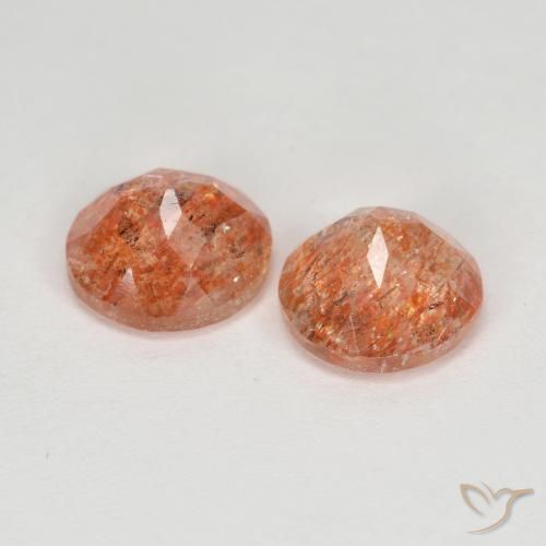 Shop natural 2.25ct Orange chaud Pierre de soleil gems, Tour, from Inde at GemSelect. In stock, global shipping!