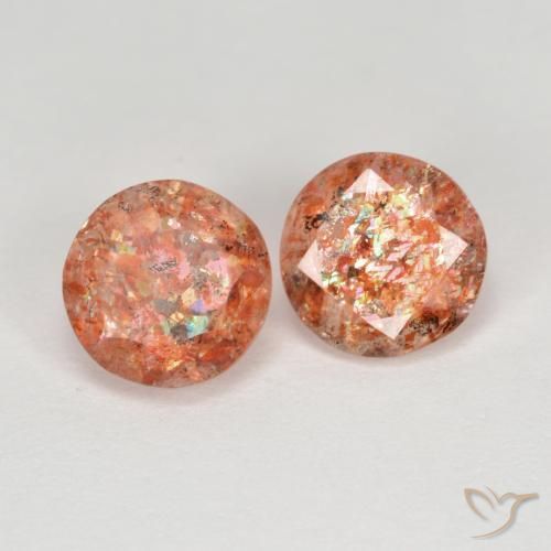 Shop natural 2.08ct Orange rougeâtre Pierre de soleil gems, Tour, from Inde at GemSelect. In stock, global shipping!