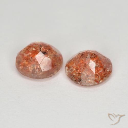Shop natural 2.08ct Orange rougeâtre Pierre de soleil gems, Tour, from Inde at GemSelect. In stock, global shipping!