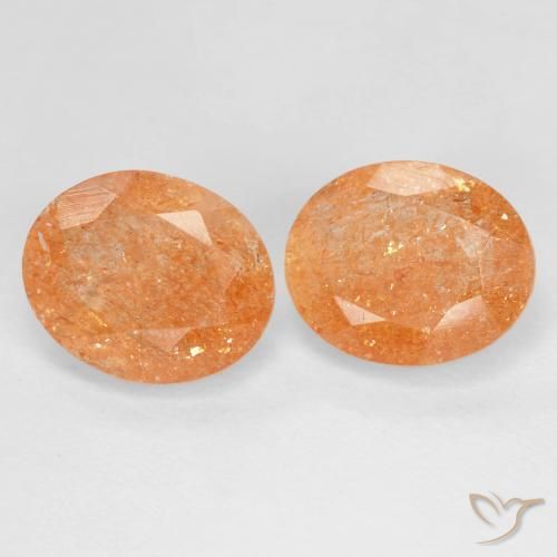 Shop natural 5.50ct Orange foncé Pierre de soleil gems, ovale, from Inde at GemSelect. In stock, global shipping!