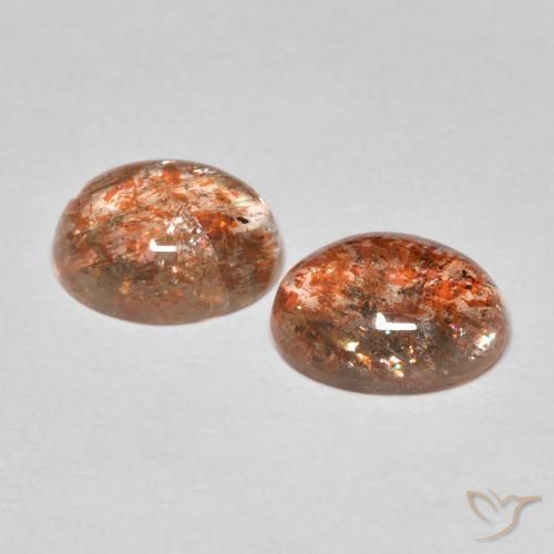 Shop natural 3.93ct Orange clair Pierre de soleil gems, ovale, from Inde at GemSelect. In stock, global shipping!