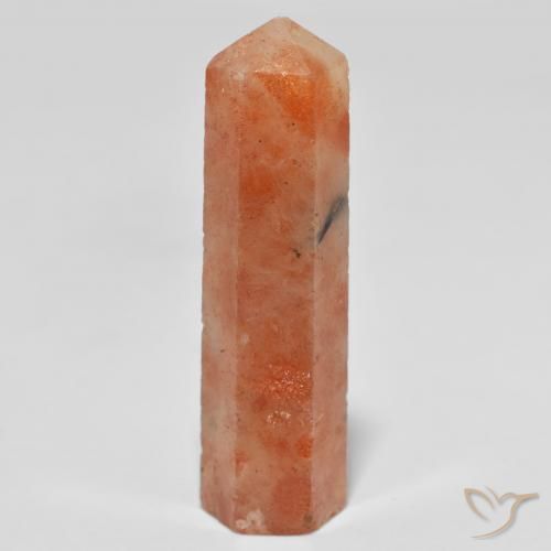 42.95ct Naturel Orange Pierre de soleil, Fantaisie, Opaque