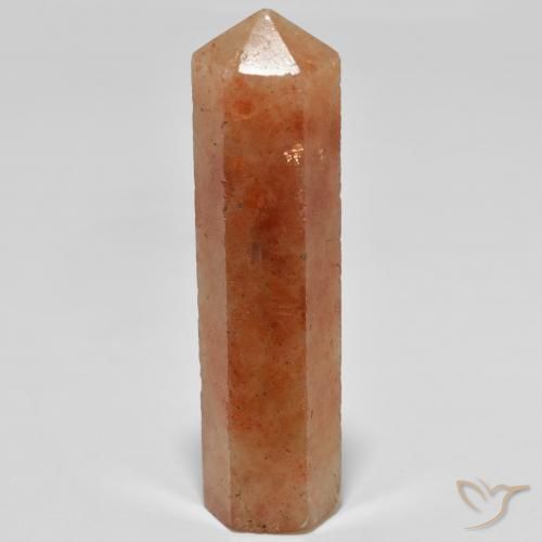 48.79ct Naturel Orange Pierre de soleil, Fantaisie, Opaque