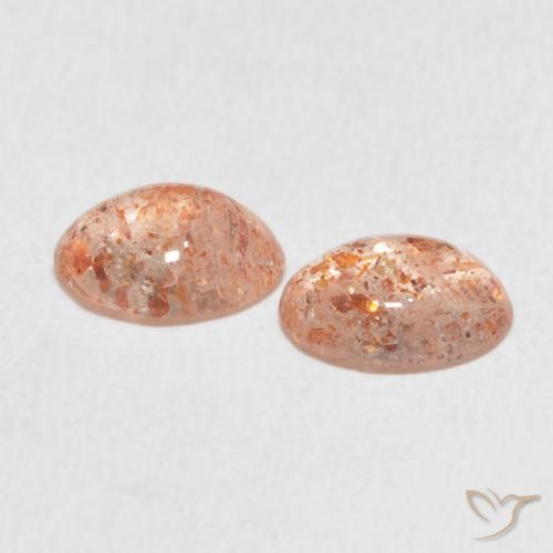 Shop natural 1.93ct Pêche Orange Pierre de soleil gems, ovale, from Inde at GemSelect. In stock, global shipping!