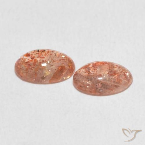 Shop natural 1.86ct Medium Light-Orange Pierre de soleil gems, ovale, from Inde at GemSelect. In stock, global shipping!
