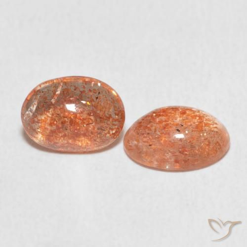 Shop natural 2.15ct Orange gingembre Pierre de soleil gems, ovale, from Inde at GemSelect. In stock, global shipping!