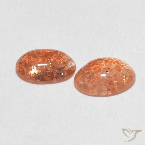 Shop natural 2.15ct Orange gingembre Pierre de soleil gems, ovale, from Inde at GemSelect. In stock, global shipping!