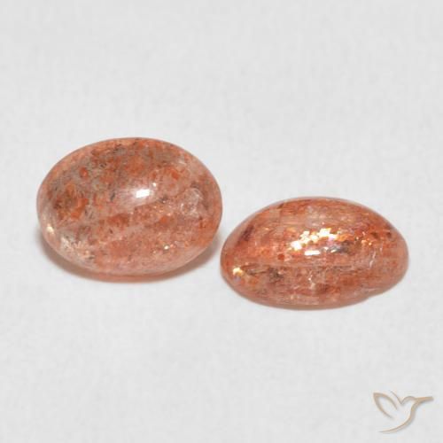 Shop natural 2.11ct Orange pamplemousse Pierre de soleil gems, ovale, from Inde at GemSelect. In stock, global shipping!