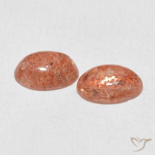 Shop natural 2.11ct Orange pamplemousse Pierre de soleil gems, ovale, from Inde at GemSelect. In stock, global shipping!