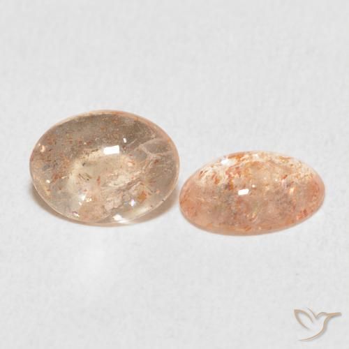 Shop natural 1.81ct Orange tigre léger Pierre de soleil gems, ovale, from Inde at GemSelect. In stock, global shipping!