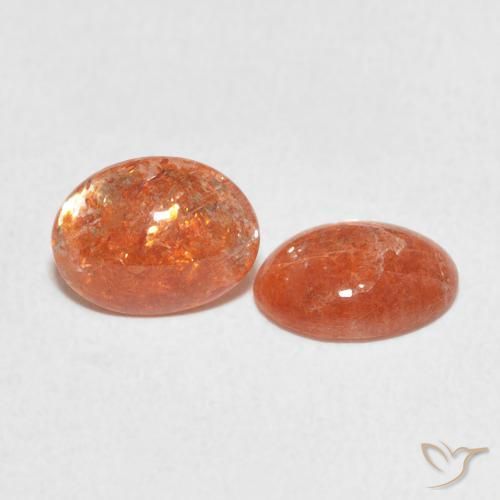Shop natural 1.80ct Orange pamplemousse Pierre de soleil gems, ovale, from Inde at GemSelect. In stock, global shipping!