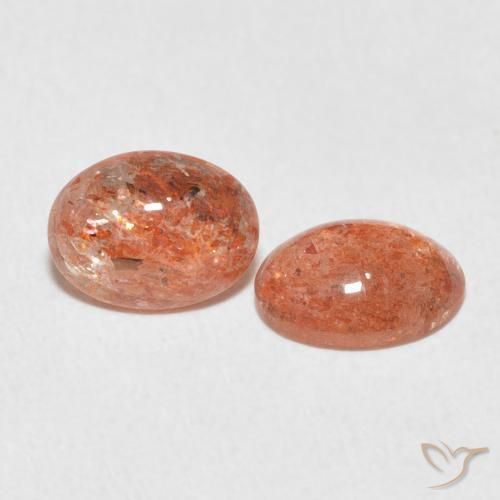 Shop natural 2.18ct Orange rougeâtre Pierre de soleil gems, ovale, from Inde at GemSelect. In stock, global shipping!