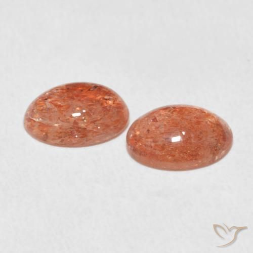 Shop natural 2.18ct Orange rougeâtre Pierre de soleil gems, ovale, from Inde at GemSelect. In stock, global shipping!