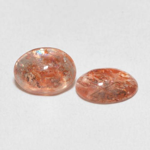 Shop natural 1.89ct Orange pamplemousse Pierre de soleil gems, ovale, from Inde at GemSelect. In stock, global shipping!
