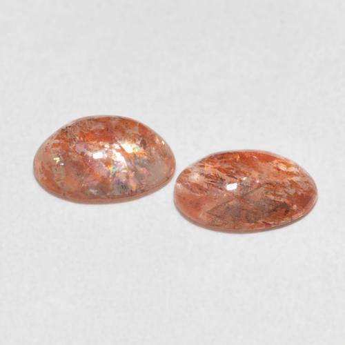 Shop natural 1.89ct Orange pamplemousse Pierre de soleil gems, ovale, from Inde at GemSelect. In stock, global shipping!