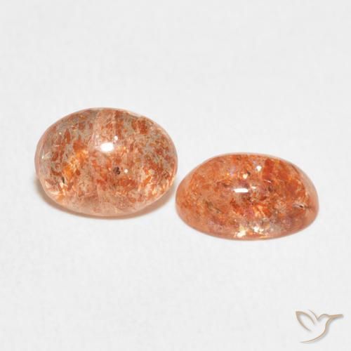 Shop natural 2.20ct Orange tigre léger Pierre de soleil gems, ovale, from Inde at GemSelect. In stock, global shipping!