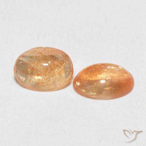 Shop natural 1.83ct Orange clair Pierre de soleil gems, ovale, from Inde at GemSelect. In stock, global shipping!