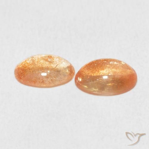Shop natural 1.83ct Orange clair Pierre de soleil gems, ovale, from Inde at GemSelect. In stock, global shipping!