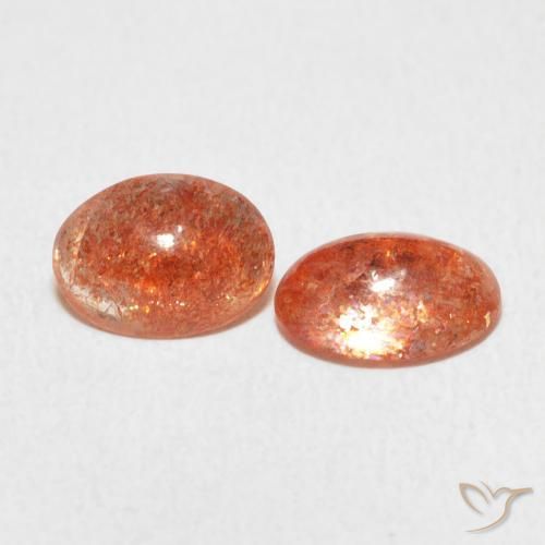Shop natural 1.80ct Orange pamplemousse Pierre de soleil gems, ovale, from Inde at GemSelect. In stock, global shipping!